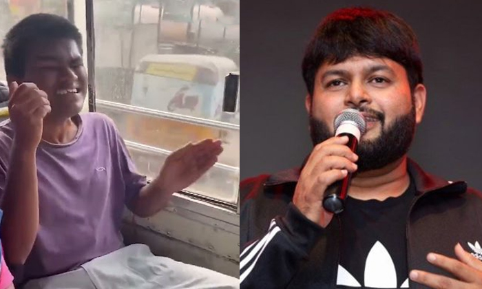  He Will Definitely Sing In Telugu Indian Idol Season 4 Says Thaman Details, Tham-TeluguStop.com