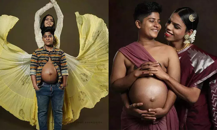  Kerala Transcouple Ziya Zahad Announced Pregnancy Details, Transgender Couple ,-TeluguStop.com