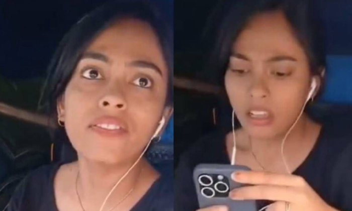  Video: Young Woman Who Showed Dots To The Auto Driver.. Because..bengaluru, Auto-TeluguStop.com