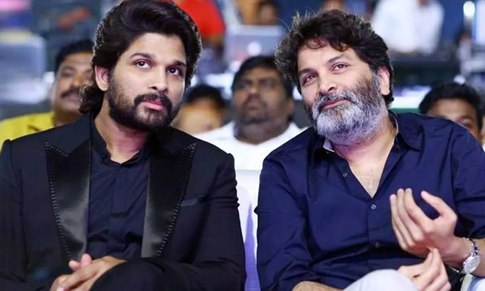  Allu Arjun Giving Advice To Trivikram Has The Story Changed Details, Allu Arjun-TeluguStop.com