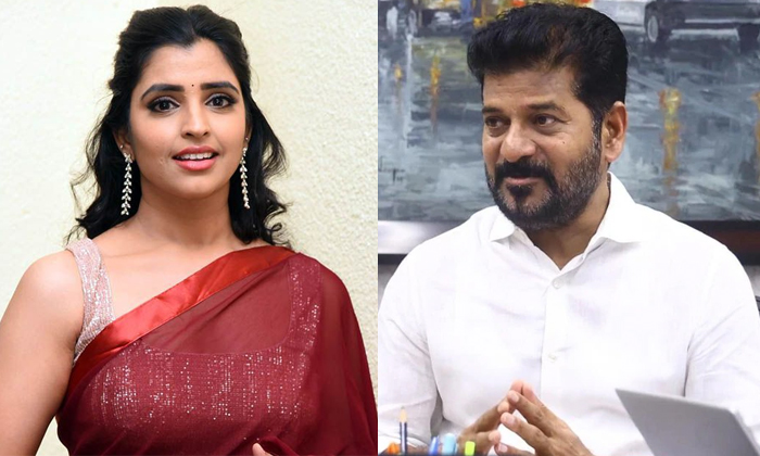  Anchor Shyamala Fire On Revanth Reddy On Allu Arjun Issue Details ,allu Arjun,re-TeluguStop.com