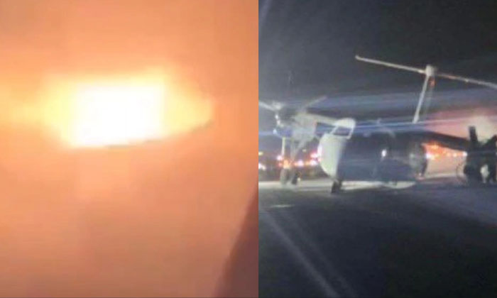  Another Plane Crash In Canada Leaves The Plane With Screams (viral Video), Plane-TeluguStop.com