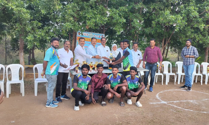  Awarding Of Prizes To The Winning Teams Of The Cm Cup Competitions, Awarding Of-TeluguStop.com