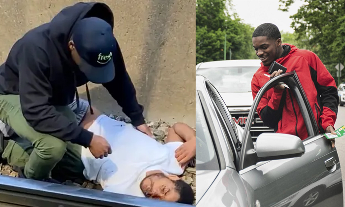  Chicago Philanthropist Gifts Man A Car After He Saved A Man From Train Tracks De-TeluguStop.com