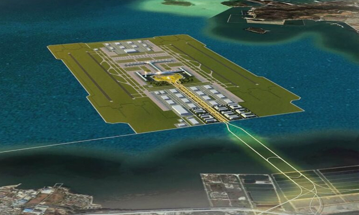  China To Construct Worlds Largest Artificial Island Airport Details, Artificial-TeluguStop.com