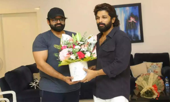 Telugu Allu Arjun, Alluarjun, Allu Fans, Fans, Nagababu, Nagababu Pushpa, Pushpa