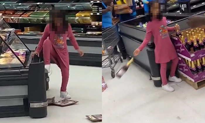  Viral Video Unruly Kid Destroys Items At Walmart Details, Walmart, Viral Video,-TeluguStop.com