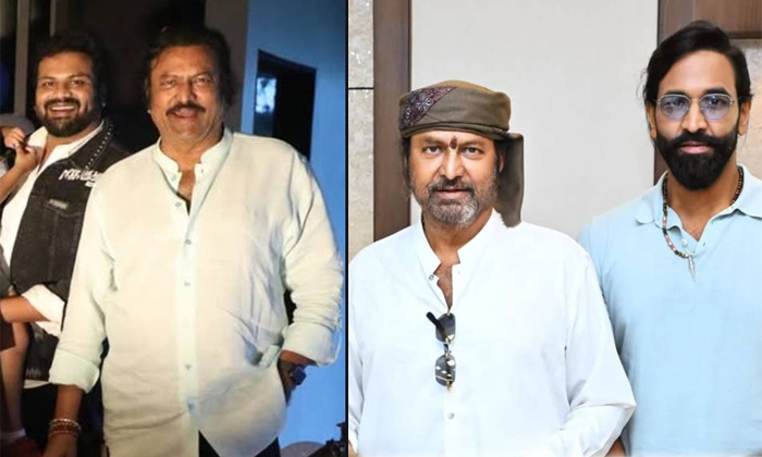 Telugu Manchu, Manchu Manoj, Manchu Vishnu, Mohan Babu, Mohanbabu, Rajinikanth-M