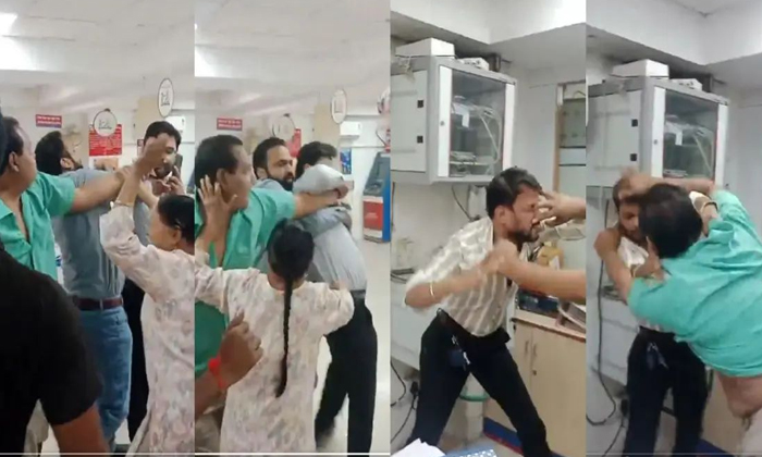 A Customer Who Suddenly Washed The Bank Manager?, Viral Video, Viral Latest, New A Customer Who Suddenly Washed The Bank Manager?, Viral Video, Viral Latest, New-TeluguStop.com