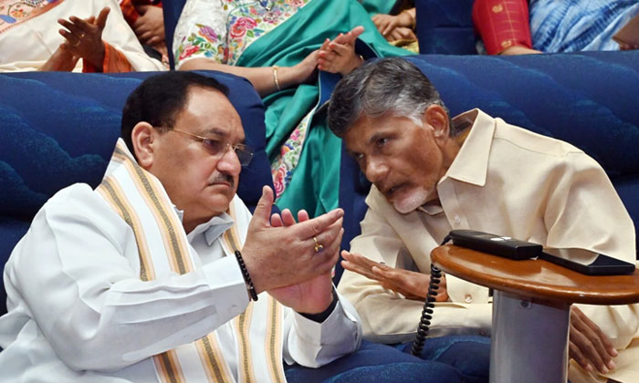 Telugu Amaravathi, Amith Sha, Ap, Jp Nadda, Modhi, Pmvajpayees, Telugudesam-Poli