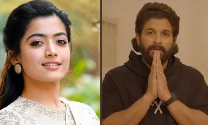  Bunny Fans Demand Polices Arrest Rashmika, Rashmika,allu Arjun,pushpa 2,arrest ,-TeluguStop.com