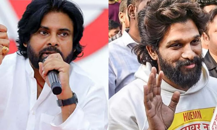  Once Again Allu Arjun Trolls On Sandhya Theatre Issue , Allu Arjun, Pawan Kalyan-TeluguStop.com