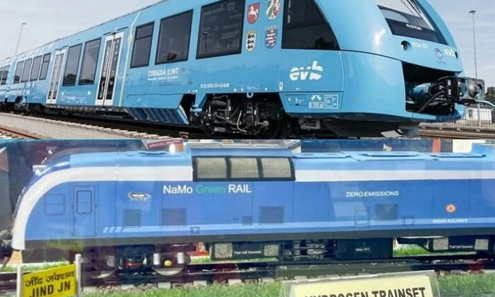  The Country's First Hydrogen Train...trial Run Soon...!, Hydrogen Train, Hydroge-TeluguStop.com