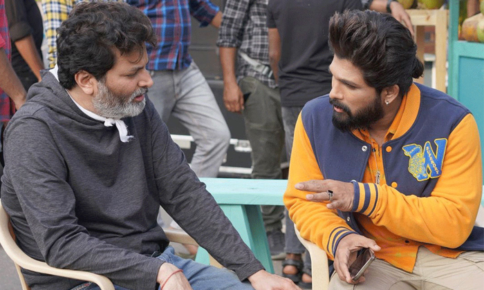  Allu Arjun Trivikram Combo Is Taking That Top Music Director Details, Allu Arjun-TeluguStop.com