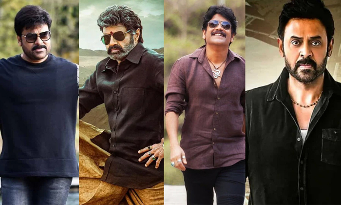  Chiranjeevi Balakrishna Venkatesh Nagarjuna These Four Heroes Are Going To Do A-TeluguStop.com