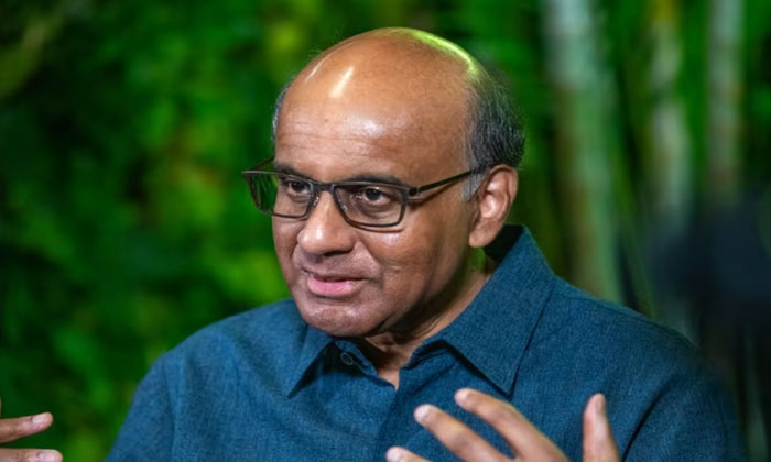  Indian Origin Singapore President Tharman Shanmugaratnam’s Historic Visit To I-TeluguStop.com