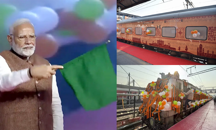  Pm Narendra Modi Inaugurates Pravasi Bharatiya Express For Nri Tourists Details,-TeluguStop.com