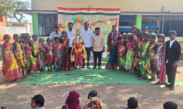  Republic Day Celebrations In Mpps School, Republic Day Celebrations , Mpps Schoo-TeluguStop.com