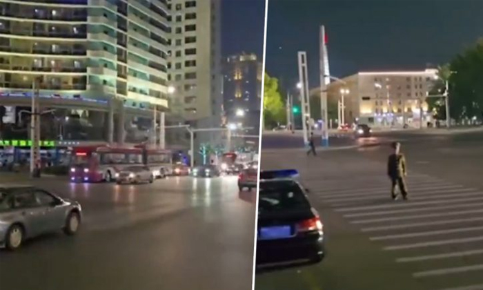  Russian Tourist Secretly Films North Korea Pyongyang At Night With Iphone 16 Vid-TeluguStop.com