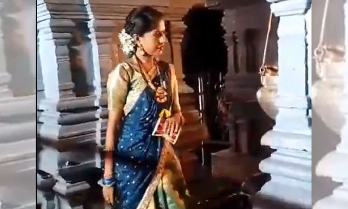 Telugu Madhu Priya, Madhupriya, Temple-Movie