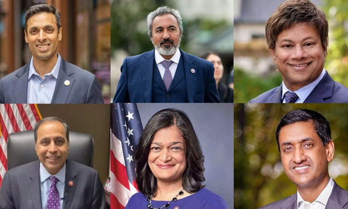  Six Indian Indian Leaders Sworn-in As Members Of Us House Of Representatives , K-TeluguStop.com