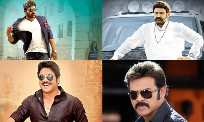 Telugu Balakrishna, Chiranjeevi, Mammootty, Mohan Lal, Nagarjuna, Senior Heroes,