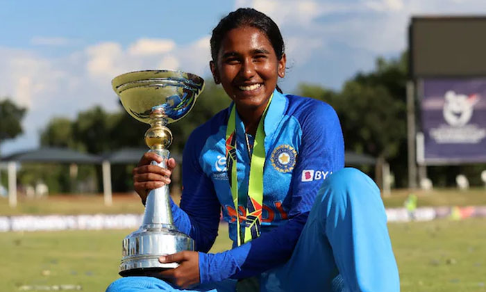  Trisha Created A Sensation, Icc Under-19 Women's T20 World Cup 2025, India Women-TeluguStop.com