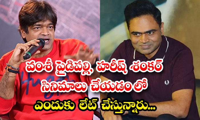  Why Are Vamsi Paidipally And Harish Shankar Late In Making Films Details, Vamsi-TeluguStop.com