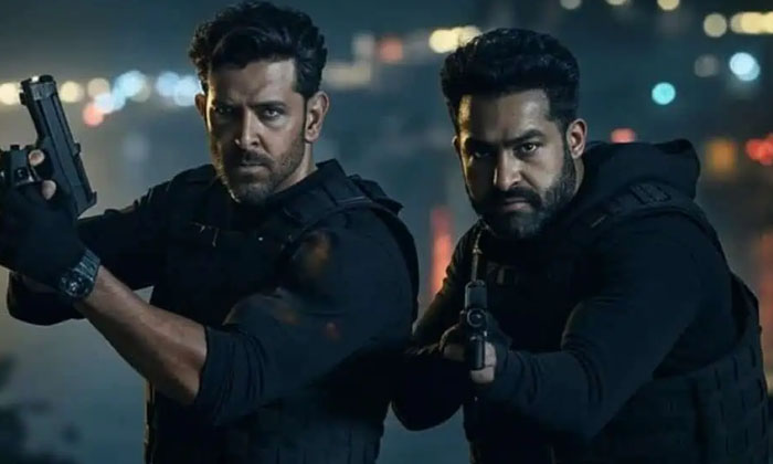  Hrithik Hints At A Massive Dance Number With Ntr For War 2, War 2, War 2 Movie,-TeluguStop.com