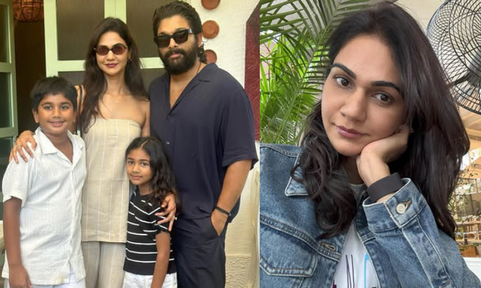  Sneha Reddy First Post After Bunny Arrest Details, Allu Arjun, Sneha Reddy, Allu-TeluguStop.com