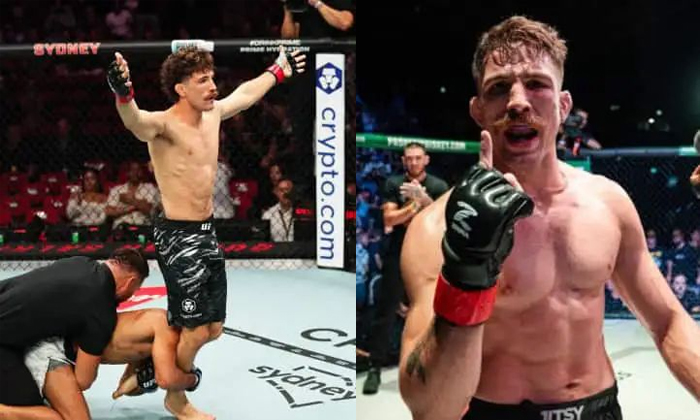  Quillan Salkilld With A Knockout Of Anshul Jubli In Just 19 Seconds-TeluguStop.com