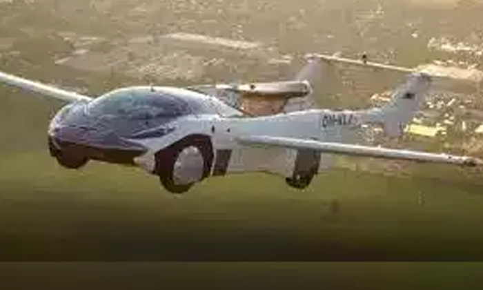  The Flying Car Has Arrived, Mind Block After Watching The Video, Flying Car, Fl-TeluguStop.com