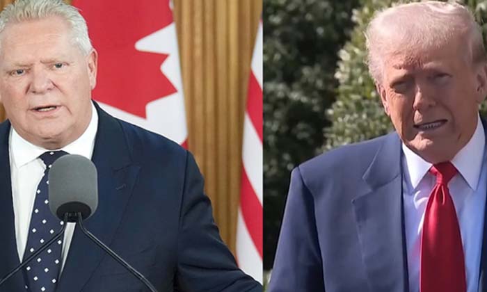 Telugu Canadasontario, Donald Trump, Mark Carney, Ontariopremier-Telugu NRI