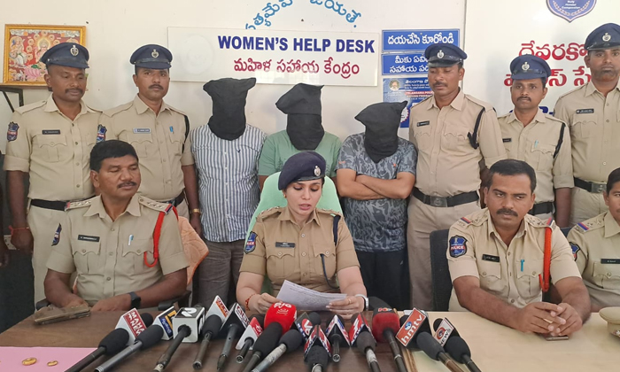  Police Arrest Gang Of Interstate Thieves, Police, Arrest Gang ,interstate Thieve-TeluguStop.com