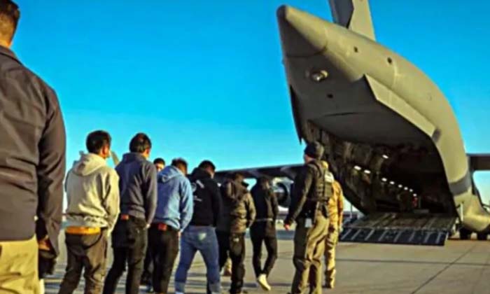 Telugu Firs, Donald Trump, Punjab, Travel, Deportees-Telugu NRI