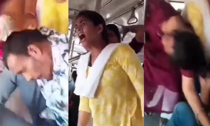 Telugu Bus Fights, Congress, Bus Scheme, Schemes, Public, Siddipet, Telangana, P